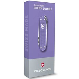 Багатофункціональний ніж Victorinox Сlassic SD Alox Colors Electric Lavender 0.6221.223G, Колір: Electric Lavender, зображення 3
