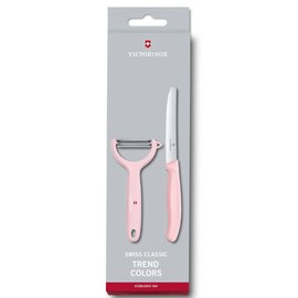 Набор кухонный Victorinox SwissClassic Paring Set 2шт розовый 6.7116.23L52, Цвет: Розовый, изображение 2