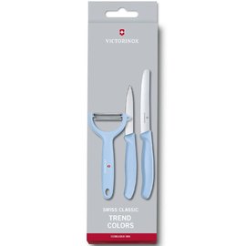 Набор кухонный Victorinox SwissClassic Paring Set 3шт голубой 6.7116.33L22, Цвет: Голубой, изображение 2