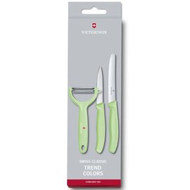 Набор кухонный Victorinox SwissClassic Paring Set 3шт зеленый 6.7116.33L42, Цвет: Зелёный, изображение 2