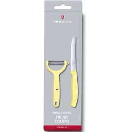 Набор кухонный Victorinox SwissClassic Paring Set 2шт желтый 6.7116.23L82, Цвет: Жёлтый, изображение 2