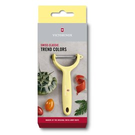 Овощечистка Victorinox для томатов и киви, серрейторная РК светло желтая 7.6079.82, Цвет: Светло жёлтый, изображение 2