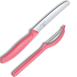 Набор кухонный Victorinox SwissClassic Paring Set 2шт красный 6.7116.21L12, Цвет: Красный