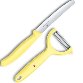 Набор кухонный Victorinox SwissClassic Paring Set 2шт желтый 6.7116.23L82, Цвет: Жёлтый