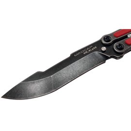 Нож-бабочка (балисонг) Mr.Blade MADCAP red, black, изображение 3