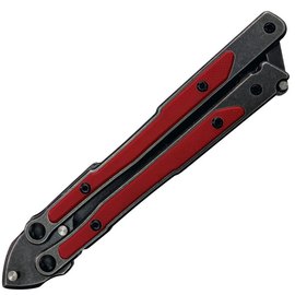 Нож-бабочка (балисонг) Mr.Blade MADCAP red, black, изображение 5