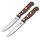 Набор кухонный Victorinox Wood Steak Set 2 ножа 12см волн. с дерев. ручкой 5.1230.12G