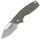 Ніж туристичний SOG x Mikkel Collaboration Stout, Green/Silver (14-03-01-57)