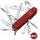 Багатофункціональний ніж Victorinox Huntsman Mat червоний матовий лак 1.3713_M0008p