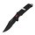 Нож туристический SOG Trident AT (11-12-02-41), Покрытие клинка: Black Titanium Nitride, Цвет : Чёрный/Красный, Тип режущей кромки: Полусеррейтор