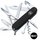 Многофункциональный нож Victorinox Huntsman Mat черный матовый лак с желтым логотипом 1.3713.3_M0007p