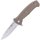 Нож для выживания Al Mar SERE 2020 8Cr13MoV FRN Coyote tan (AMK2214), Покрытие клинка: Satin, Цвет : Песочный