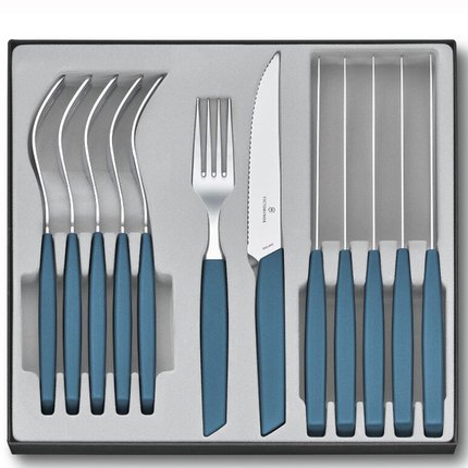 Набор кухонный Victorinox Swiss Modern Table Set 12шт синий 6.9096.12W2.12