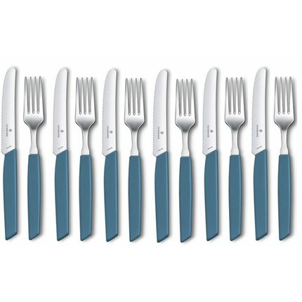 Набор кухонный Victorinox Swiss Modern Table Set 12шт синий 6.9096.12W2.12, изображение 3