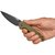 Кишеньковий ніж CJRB Feldspar Black Blade green (J1912-BGNF), Колір: Зелений, зображення 5