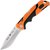 Нож Buck Folding Pursuit Large pro 659ORS, Цвет : Чёрный/Оранжевый, Марка стали: S35VN, Материал рукояти: Versaflex