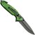 Нож Skif Plus Birdy green SPCM80G, Цвет : Зелёный, Марка стали: 3Cr13MoV , Материал рукояти: Алюміній, изображение 2