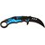 Нож керамбит Skif Plus Cockatoo blue SPK2BL, Цвет : Синий, Марка стали: 3Cr13, Материал рукояти: Пластик, изображение 2