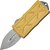 Нож Microtech Exocet Stonewash champagne gold 157-10CG, Цвет : Gold , Марка стали: M390, Материал рукояти: Алюміній