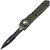 Нож Microtech Ultratech Double Edge Black Blade, полусеррейтор, od green 122-2OD