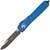 Ніж Microtech Ultratech Drop Point Black Blade blue 121-1BL, Покриття клинка: Black, Колір: Синій