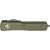 Ніж Microtech UTX-70 Double Edge Apocalyptic FS, серрейтор, od green 147-12APOD, зображення 3