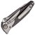 Нож Microtech Socom Brabo Tanto Point Bead Blast BRZ Pivot FS серрейтор (261-9CFTI), изображение 3
