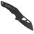 Нож Fox Atrax black (FE-010), Цвет : Чёрный, Марка стали: 9Cr13, Материал рукояти: Алюміній, изображение 3