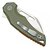 Нож Fox Atrax Micarta olive (FE-027 MOD), Цвет : Оливковый, Марка стали: 9Cr13, Материал рукояти: Мікарта, изображение 3