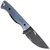 Ніж туристичний N.C. Custom "Fang" dark grey