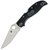 Нож Spyderco Stretch 2 XL FRN, серрейтор (C258SBK), Цвет : Чёрный, Тип режущей кромки: Гладкое лезвие