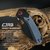 Ніж мисливський CJRB Caldera BB Blue (J1923-BBU), Колір: Black/Blue, зображення 4