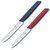 Набір кухонний Victorinox Swiss Modern Paring Set 2шт c кольор. ручками (2 ножі) Bold (Lim.Ed. 2022) 6.9096.2L1, Колір: Синій Червоний
