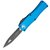 Карманный нож Microtech Hera Double Edge FS Black Blade (702-3BL), Цвет : Синий