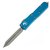 Кишеньковий ніж Microtech UTX-85 Spartan Stonewash Distressed blue (231-10DBL), Колір: Синій