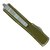 Кишеньковий ніж Microtech UTX-70 DE Apocalyptic DFS Distressed od green (147-D12DOD), Колір: Зелений, зображення 4