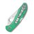 Карманный нож Spyderco Delica 4 Flat Ground Green (C11FPGR), Цвет : Зелёный, изображение 2