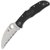 Карманный нож Spyderco Endela Wharncliffe, серрейтор (C243FSWCBK)