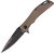 Карманный нож Fox Mandatory Fun coyote tan (FE-025), Цвет : Коричневый