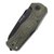 Карманный нож Lionsteel TM1 Canvas Black Blade green (TM1B CVG), Покрытие клинка: Black, изображение 3