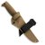 Нож тактический Peltonen M07 Ranger Knife Coyote Handle (cerakote, composite) FJP138, Покрытие клинка: Cerakote, Цвет : Coyote, изображение 5