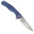 Карманный нож Artisan Zumwalt S35VN Titanium Blue (1808G-BUS), изображение 2