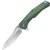 Кишеньковий ніж Artisan Zumwalt S35VN Titanium Mint Green (1808G-GNS), Колір: Зелений