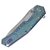 Карманный нож Artisan Zumwalt Titanium Blue/yellow (1808G-BU03), Цвет : Жёлтый/Голубой, изображение 3