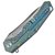 Карманный нож Artisan Zumwalt Titanium Blue/yellow (1808G-BU03), Цвет : Жёлтый/Голубой, изображение 4