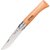 Нож туристический Opinel №10 Inox (123100), Марка стали: Sandvik 12C27, Материал рукояти: Бук