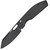 Кишеньковий ніж CJRB Ekko BB black (J1929B-BST), Покриття клинка: Black PVD, Колір: Чорний, Матеріал рукояті: Нержавіюча сталь
