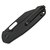 Кишеньковий ніж CJRB Pyrite Wharncliffe BB Steel handle (J1925A-BST), Покриття клинка: Black PVD, Колір: Чорний, зображення 2