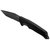 Нож туристический SOG Trident FX Blackout/Partailly Serrated (17-12-02-57), Цвет : Black, Тип режущей кромки: Полусеррейтор, изображение 3