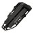 Нож туристический SOG Trident FX Blackout/Straight Edge (17-12-01-57), Цвет : Black, Тип режущей кромки: Гладкое лезвие, изображение 5